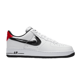 Кроссовки Nike Air Force 1 Low 'Brushstroke - White', белый da4657 100 | white/university red/black