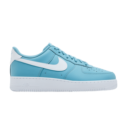 Кроссовки Nike Air Force 1 '07 'Denim Turquoise', бирюзовый fj4146 401 | denim turquoise/white