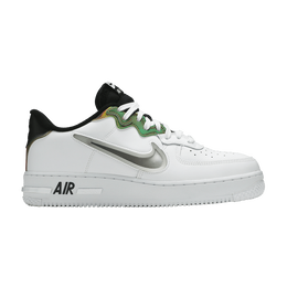 Кроссовки Nike Air Force 1 React 'White Iridescent', белый cn9838 100 | white/glow/black/multi-color