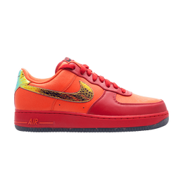 Кроссовки Nike Air Force 1 07 LE DB 'Doernbecher', оранжевый 349440 800 | team orange/tm orange-vrsty rd