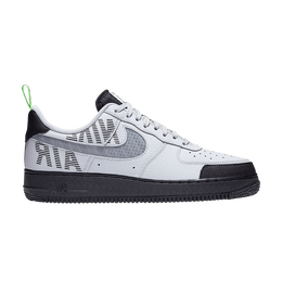 Кроссовки Nike Air Force 1 Low 'Under Construction - Grey', серый bq4421 001 | vast grey/gunsmoke/black/electric green
