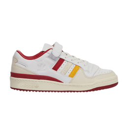 Кроссовки Adidas END. x Forum Low 'Varsity - Burgundy', белый hr1525 | white/off white/burgundy