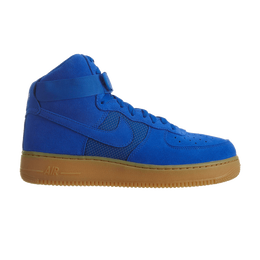Кроссовки Nike Air Force 1 High 07 LV8, синий 806403 400 | hyper cobalt/hyper cobalt