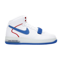 Кроссовки Nike Air Force 1 Mid Supreme Mx Air CB 'Barkley Pack', белый 317331 141 | white/varisty royal-varsity red
