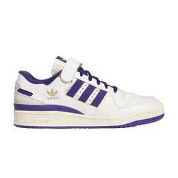 Кроссовки Adidas Forum 84 Low 'Off White Collegiate Purple', кремовый gw2009 | off white/collegiate purple/cream white