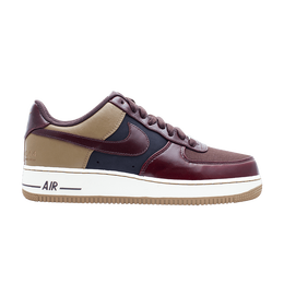 Кроссовки Nike Air Force 1 Low Premium 'Clark Kent', коричневый 318775 221 | brq brwn/brq brwn-gldn bg-blck