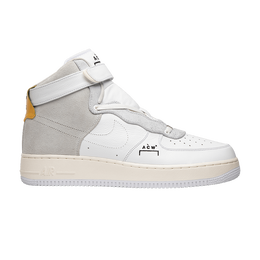 Кроссовки Nike A-Cold-Wall* x NikeLab Air Force 1 High, белый aq5644 991 | white/grey