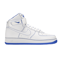 Кроссовки Nike Air Force 1 High 'Royal Blue', белый cv1753 101 | white/royal blue