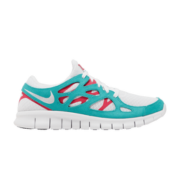 Кроссовки Nike Free Run 2 'Watermelon', зеленый dr9877 100 | white/washed teal/rush pink/white