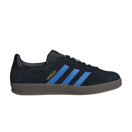 Кроссовки Adidas Gazelle Indoor 'Black Blue Gum', черный jq2692 | core black/blue/gum