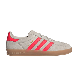 Кроссовки Adidas Gazelle Indoor 'Beige Lucid Red', кремовый jr3840 | beige/lucid red/cloud white