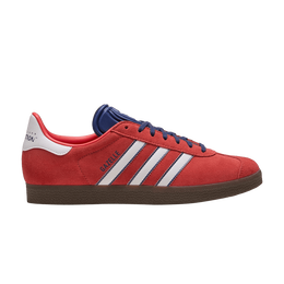 Кроссовки Adidas New England Revolution x Gazelle '2025 Archive Pack', красный jr4174 | bright red/footwear white/nightsky