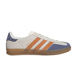 Кроссовки Adidas Gazelle Indoor 'Cream Blue Vine Orange', кремовый jq0956 | cream white/blue vine/orange