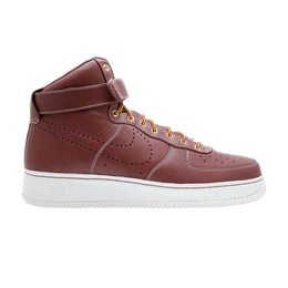 Кроссовки Nike Air Force 1 Supreme Hi 'Work Boots', красный 400895 600 | deep burgundy/deep burgundy-sl