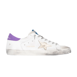 Кроссовки Golden Goose Golden Goose Superstar 'White Purple', белый gmf00101 f000371 8033 | white/platinum/purple