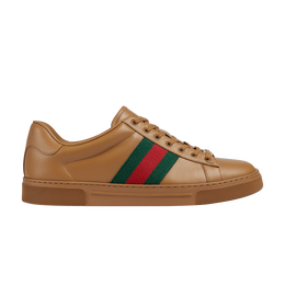 Кроссовки Gucci Gucci Ace Sneaker 'Quarz', коричневый 757892 aac24 9758 | quarz beige/green/red