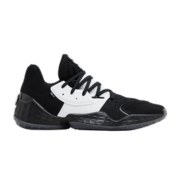 Кроссовки Adidas Harden Vol. 4 'Black White', черный fv5597 | core black/cloud white/core black