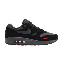 Кроссовки Nike Air Max 1 'Black University Red', черный fv6910 001 | black/anthracite/university red