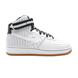 Кроссовки Nike Air Force 1 High Premium 'Yankees', белый 332490 111 | white/white-dark obsidian