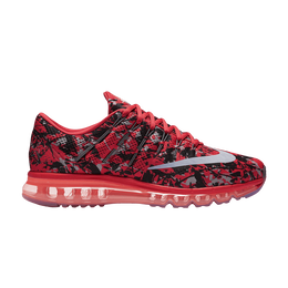 Кроссовки Nike Air Max 2016 Print 'Light Crimson', красный 818135 600 | light crimson/wolf grey/anthracite