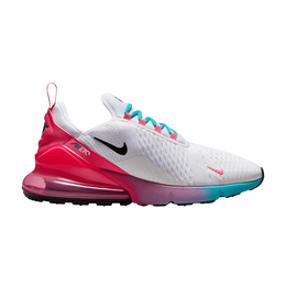 Кроссовки Nike MLB x Air Max 270 'City Connect Pack - Miami Marlins', белый hq8001 100 | white/black/hyper pink