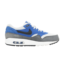 Кроссовки Nike Air Max 1 Essential 'Cobalt Grey', белый 537383 404 | hyper cobalt/black/dark grey
