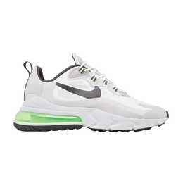 Кроссовки Nike Air Max 270 React 'White Grey Electric Green', белый ci3866 100 | summit white/vast grey/silver lilac/electric green