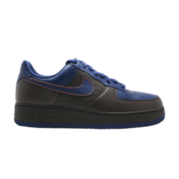 Кроссовки Nike Air Force 1 Low, синий 317295 241 | binary blue/sft ornge-drk cndr