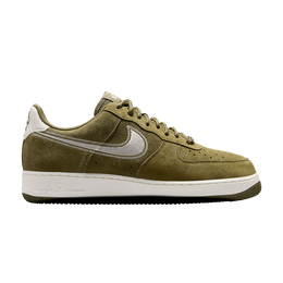 Кроссовки Nike Air Force 1 '07 LV8 'Embroidered Swoosh - Medium Olive Sail', зеленый hj4465 201 | medium/olive sail