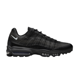 Кроссовки Nike Air Max 95 Ultra 'Black Medium Ash', черный dz4503 001 | black/medium ash/white