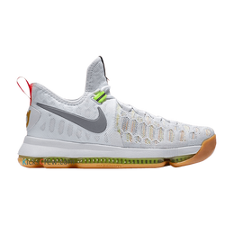 Кроссовки Nike KD 9 EP 'Summer Pack', белый 844382 900 | multi-color/metallic silver