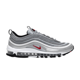 Кроссовки Nike Air Max 97, серебряный 310021 061 | metalliv silver/varsity red-white-black