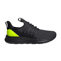 Кроссовки Adidas Lite Racer Adapt 7.0 Wide 'Carbon Lucid Lemon', серый js0034 | core black/carbon/lucid lemon