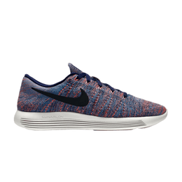 Кроссовки Nike LunarEpic Low Flyknit 'Multi-Color', разноцветный 843764 400 | loyal blue/blue glow-summit white-black