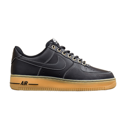 Кроссовки Nike Air Force 1 Winterized, черный 488298 067 | black/sail/gum light brown/black