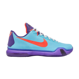 Кроссовки Nike Kobe 10 'EYBL', зеленый 705317 578192 ln2 | copa/bright crimson/court purple