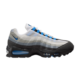 Кроссовки Nike Air Max 95 OG 'Blue Spark', серый im7410 100 | white/blue spark/black/neutral grey/medium grey