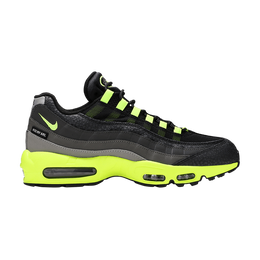 Кроссовки Nike Air Max 95 'Kiss My Airs - Black Volt', черный dj4627 001 | black/medium ash/dark pewter/volt