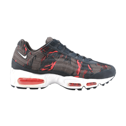 Кроссовки Nike Air Max 95 Premium Tape 'Brown Camo', коричневый 599425 260 | pewter brown/team red/anthracite/atomic red