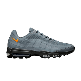Кроссовки Nike Air Max 95 Ultra 'Cool Grey Orange', серый dx2658 002 | cool grey/black/dark smoke grey