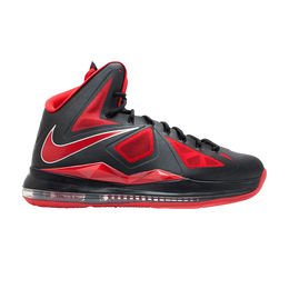 Кроссовки Nike Lebron 10 'Heat Away', черный 541100 006 | black/unvrsty red-mtllc slvr