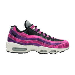 Кроссовки Nike Air Max 95 Premium 'Flame Powder', розовый cv0032 605 | flame powder/metallic silver/bright purple/sail