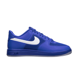 Кроссовки Nike Lunar Force 1 Fuse NRG, синий 573980 400 | game royal/white