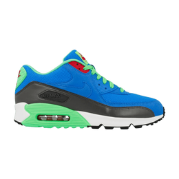 Кроссовки Nike Air Max 90 Essential 'Photo Blue', синий 537384 404 | photo blue/medium ash/poison green