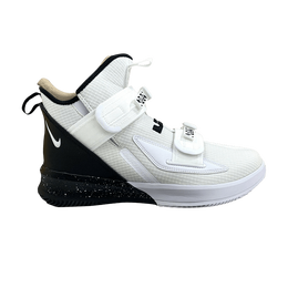 Кроссовки Nike LeBron Soldier 13 TB 'White Black', белый bq5553 113 | white/black/black