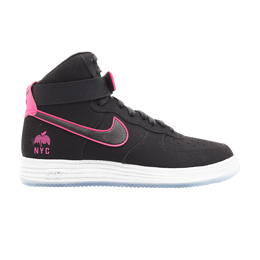 Кроссовки Nike Lunar Force 1 Hyp Hi Qs 'Nyc', черный 624184 001 | black/pink foil