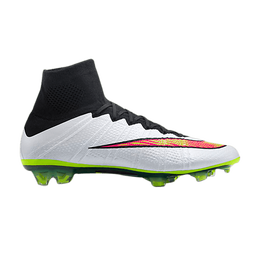 Кроссовки Nike Mercurial Superfly FG, белый 641858 170 | white/volt-black-hyper pink