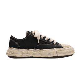 Кроссовки Maison Mihara Yasuhiro Maison Mihara Yasuhiro Peterson 23 OG Sole Garment Dyed Canvas Low 'Black', черный a14fw726 blk | black