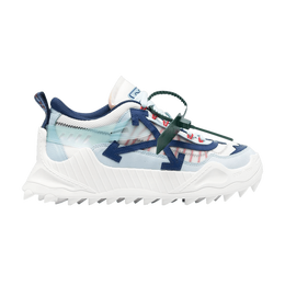 Кроссовки Off-White Off-White ODSY-1000 'White Navy Blue', белый omia139s23fab001 0146 | white navy/blue