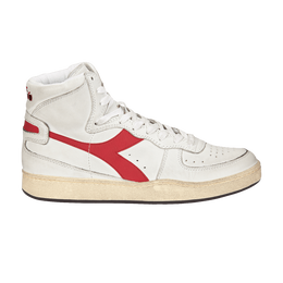 Кроссовки Diadora Mi Basket Used 'White Garnet', белый 201 158569 c7114 | white/garnet